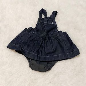 Baby Gap girls denim dress